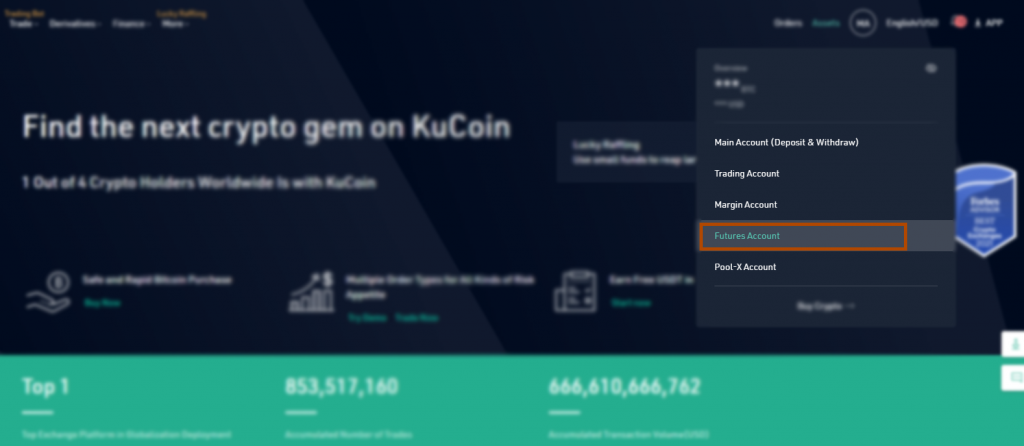 kucoin futures api