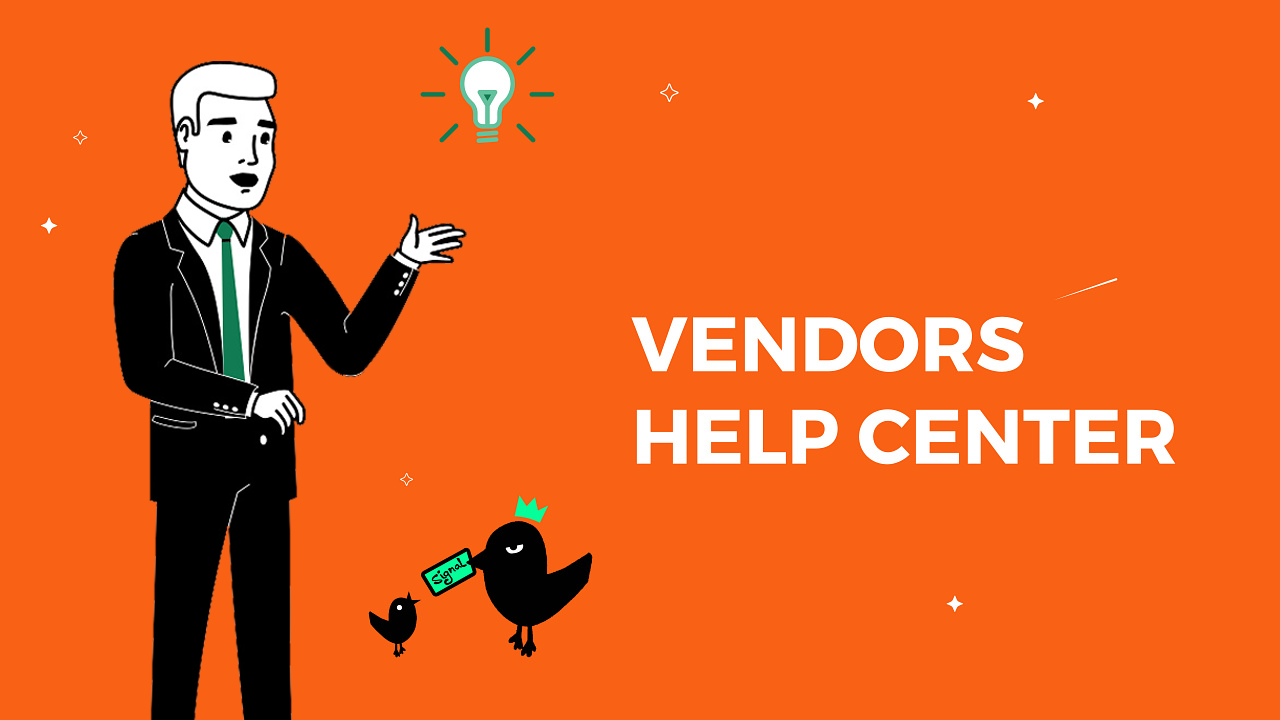 vendor help center